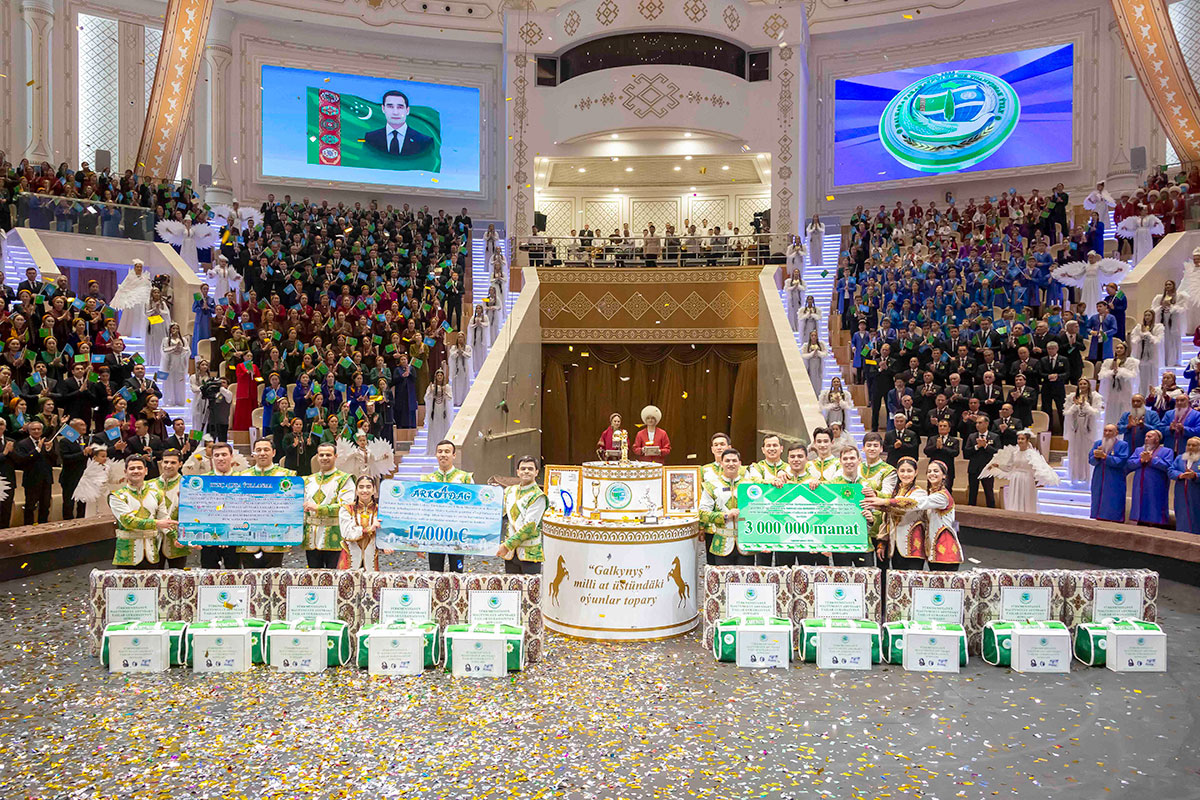 International Success of the National Equestrian Group "Galkynysh" Recognized