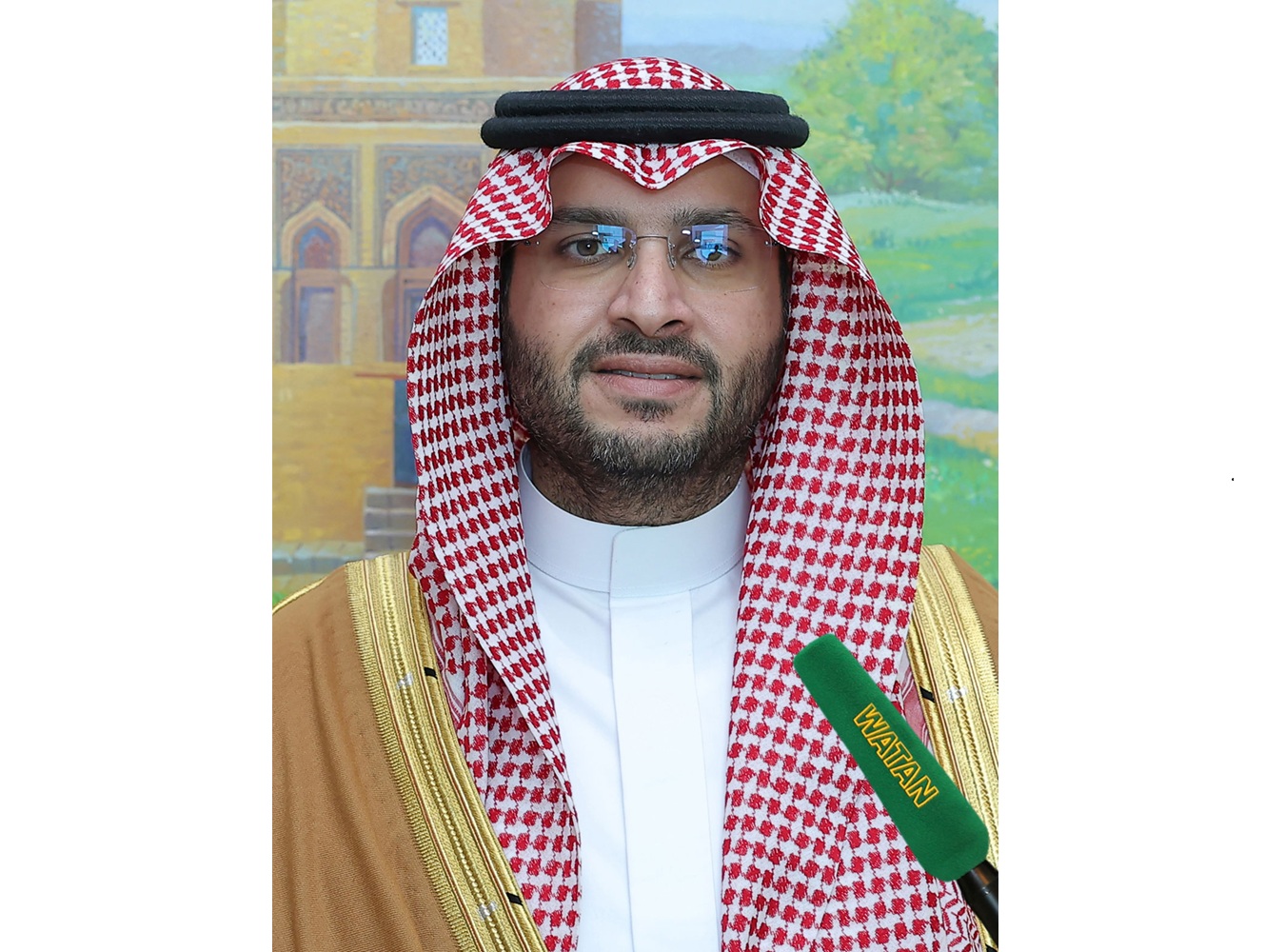 Honorable President Met with the Minister of State of the Kingdom of Saudi Arabia