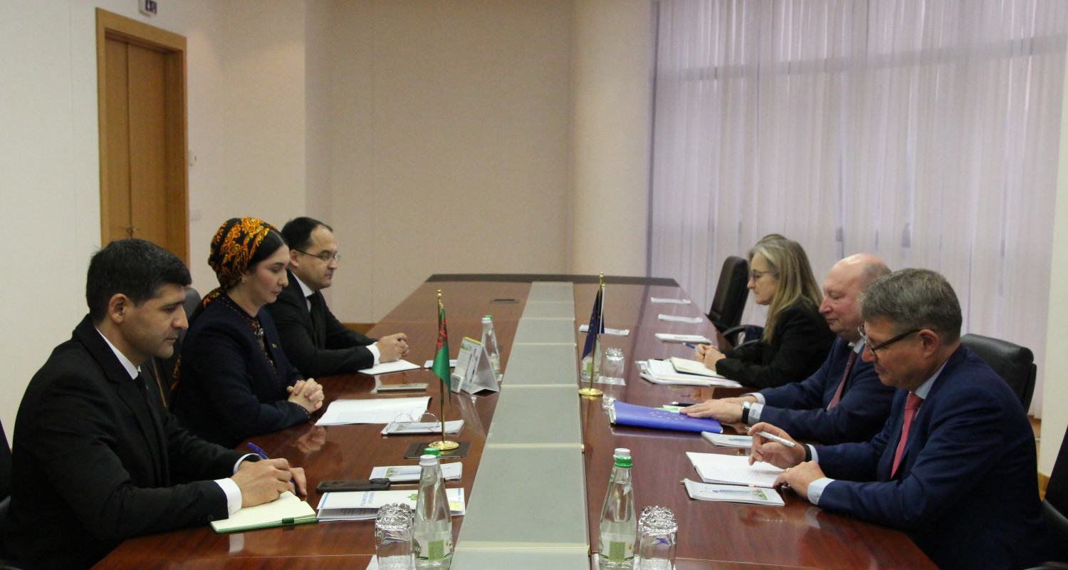 Turkmenistan's MFA hosted a meeting with a delegation of the European Commission