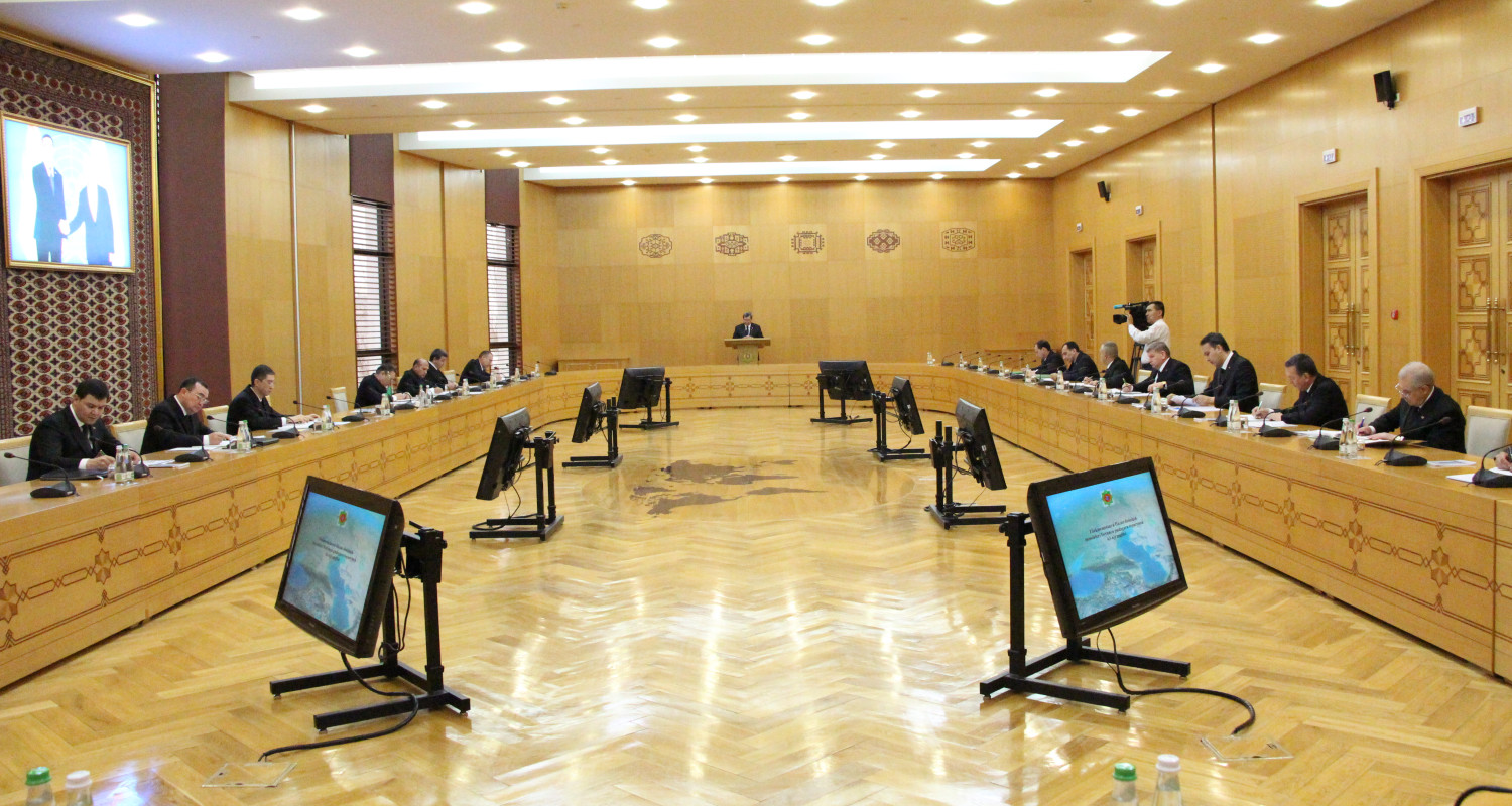 The 63rd meeting of Turkmenistan's Interdepartmental Commission on Caspian Sea issues was held