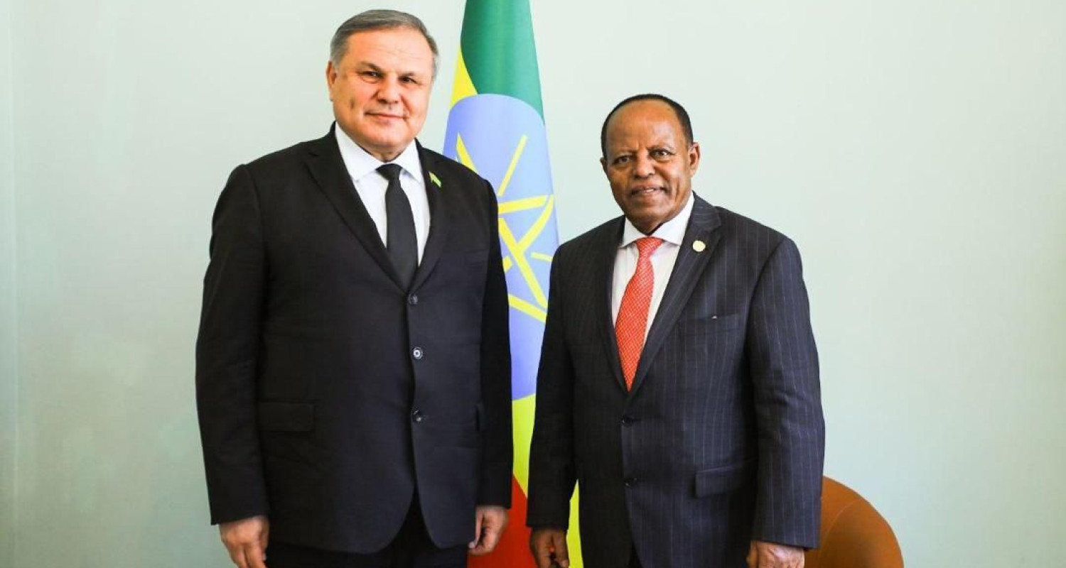 Relations between Turkmenistan and Ethiopia are developing comprehensively