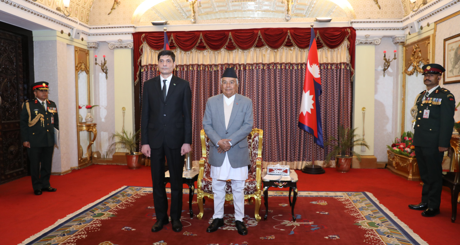 Turkmenistan places significant emphasis on the development of bilateral cooperation with Nepal