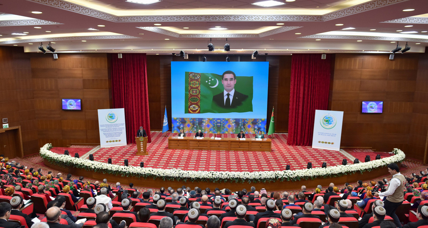 An international scientific conference was held on the topic “Year of International Peace and Trust: The Role of Diplomacy in Strengthening International Relations”