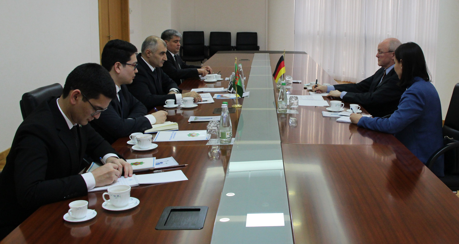 Important Areas of Turkmen-German Cooperation Discussed
