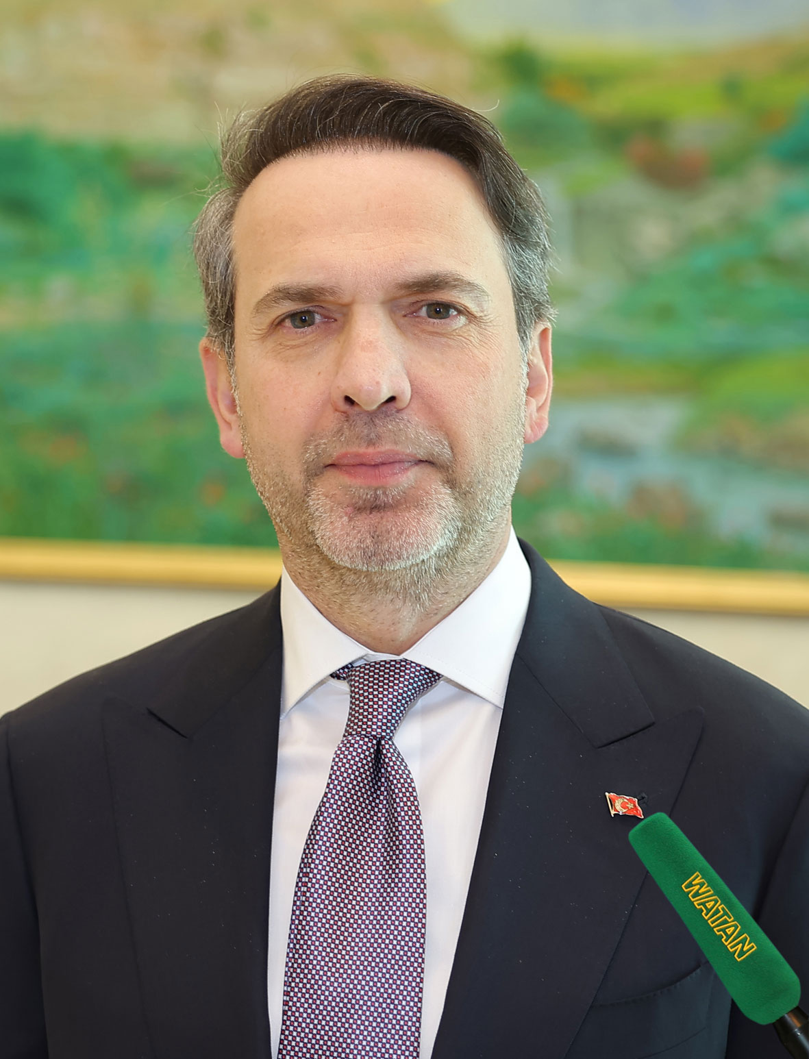 Honorable President Met with the Minister of Energy and Natural Resources of the Republic of Turkey