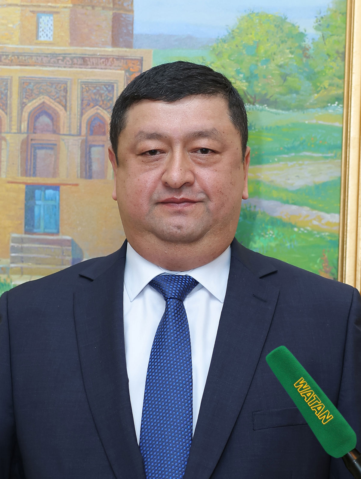 The Esteemed President Met with the New Ambassador Extraordinary and Plenipotentiary of the Republic of Uzbekistan to Turkmenistan